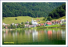 Dedinky - raj rybárov v Slovenskom raji. 